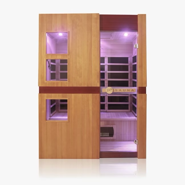 NOVA 300 three-person infrared sauna